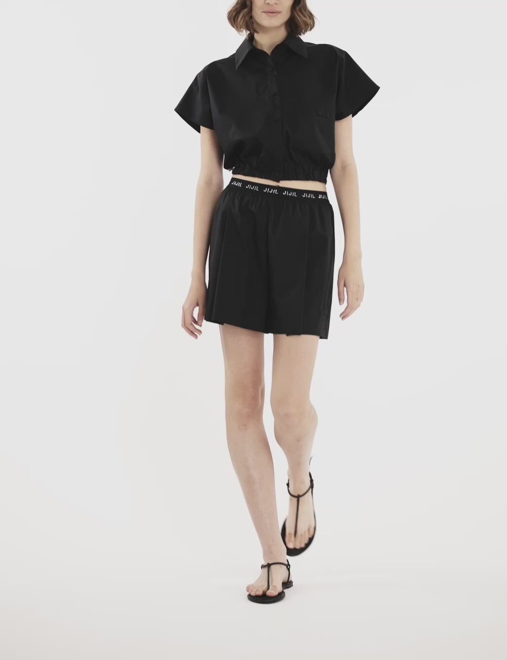 Jijil Shorts con strass Nuova