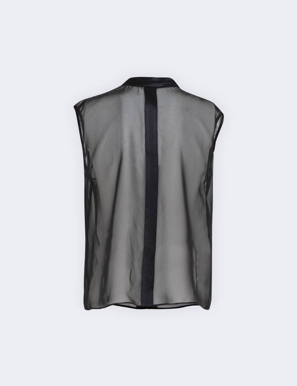 Jijil Blusa smanicata a collo alto Affare Del Giorno