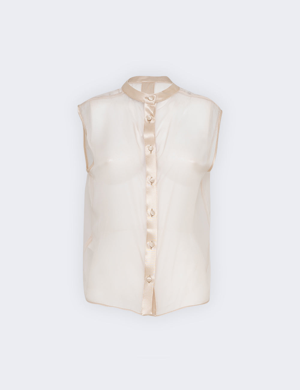 Jijil Blusa smanicata a collo alto Affare Del Giorno