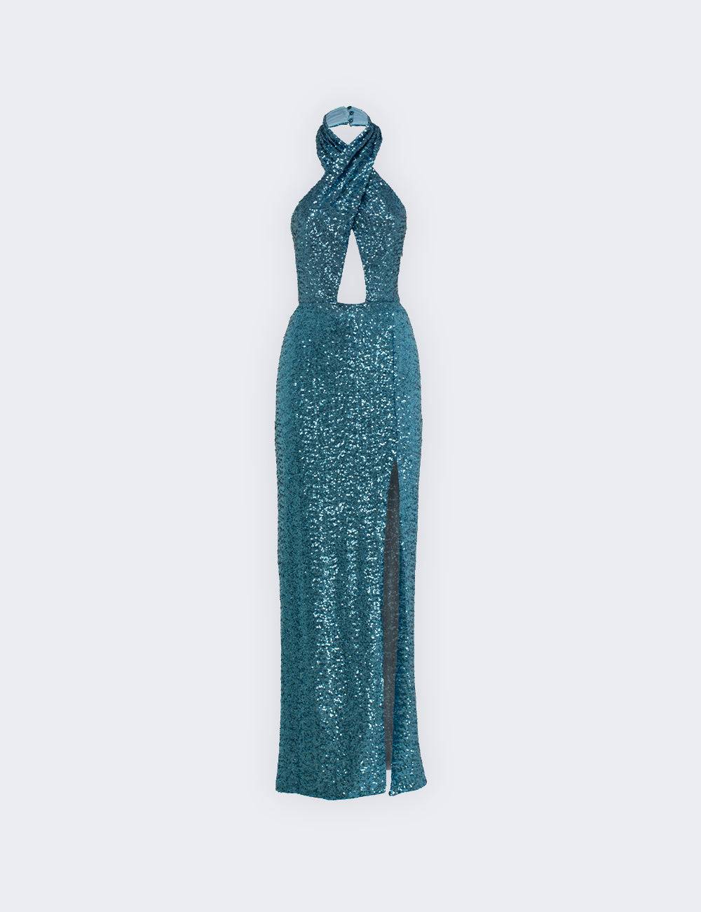 Jijil Abito a sirena con paillettes Saldi