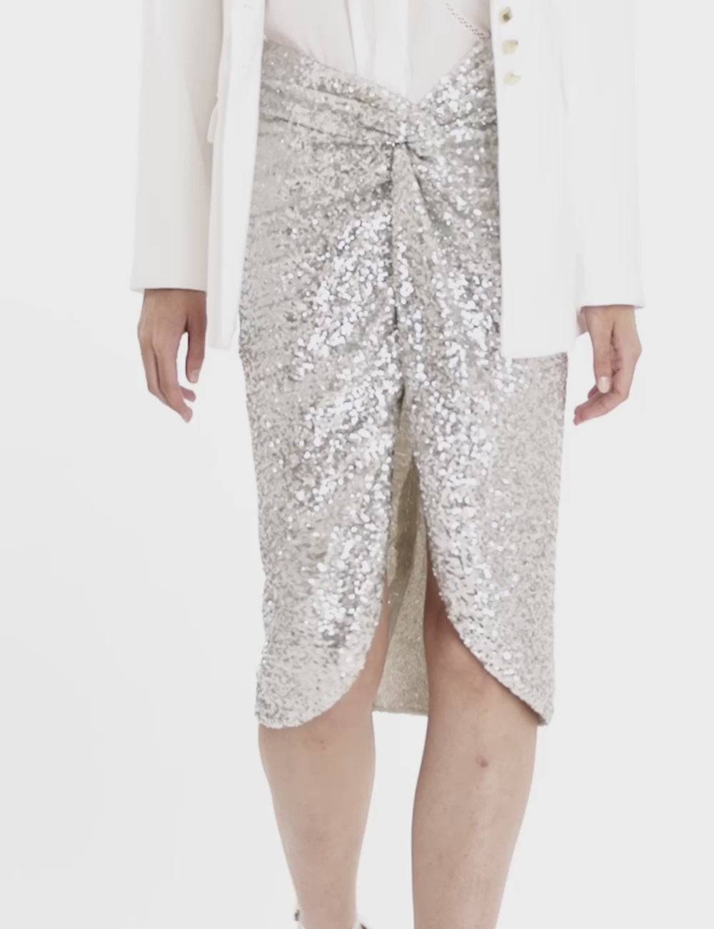 Jijil Gonna longuette con paillettes I Più Venduti