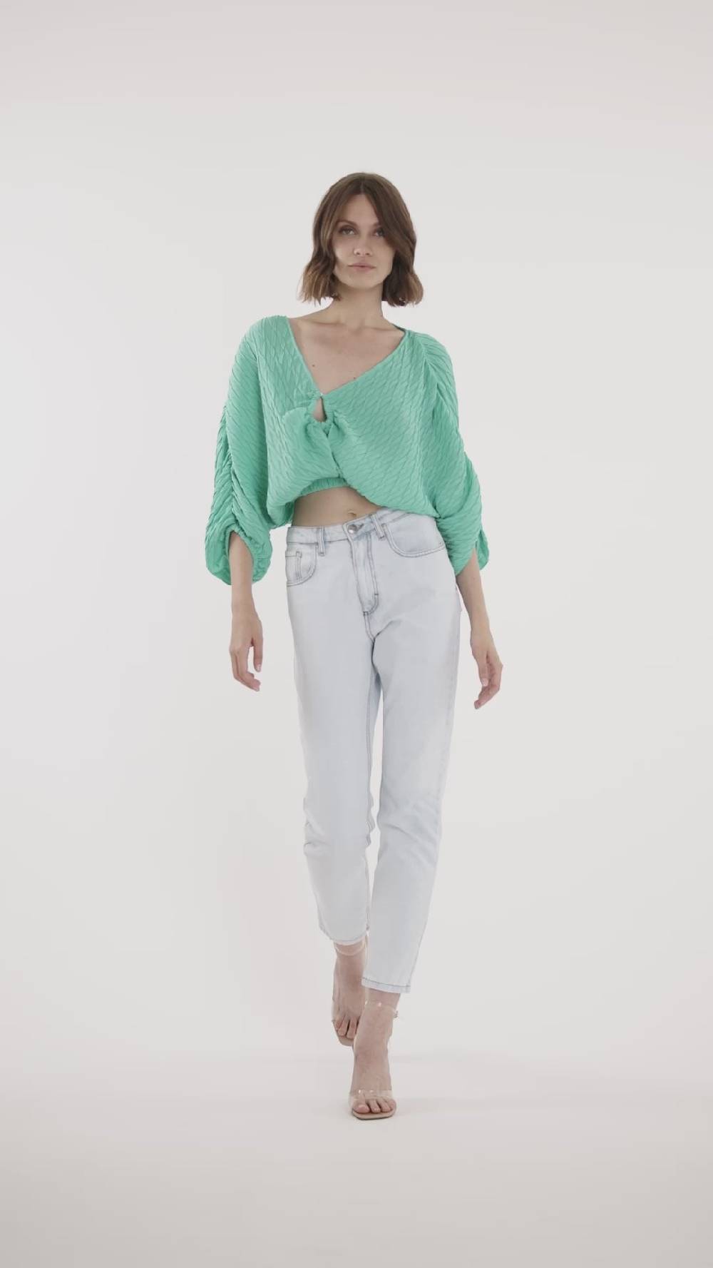 Jijil Blusa crop Sottocosto