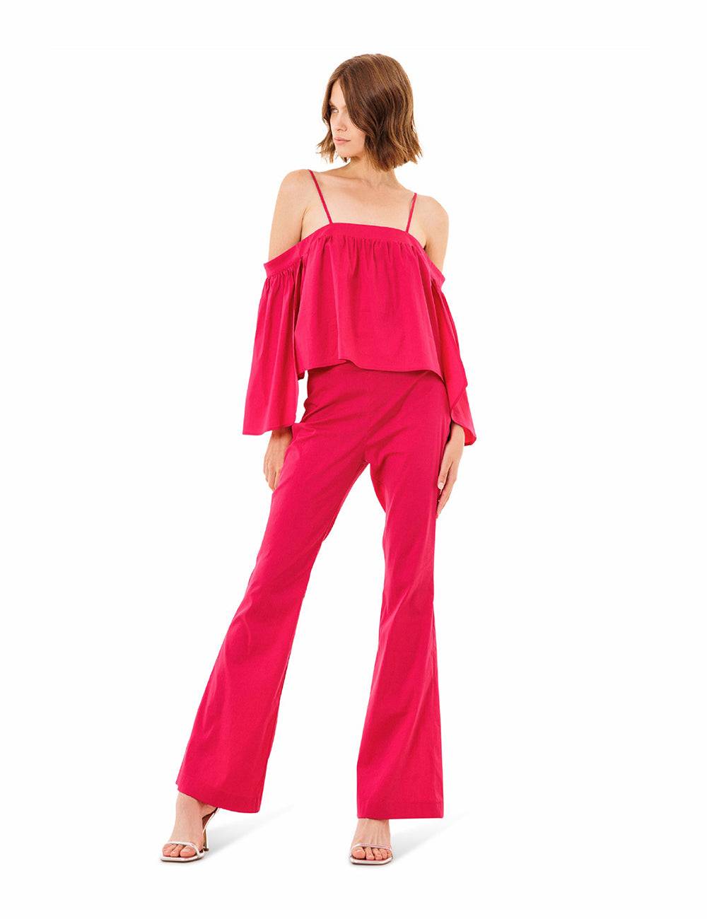 Jijil Blusa con scollo a barca e bretelle sottili Convenienza