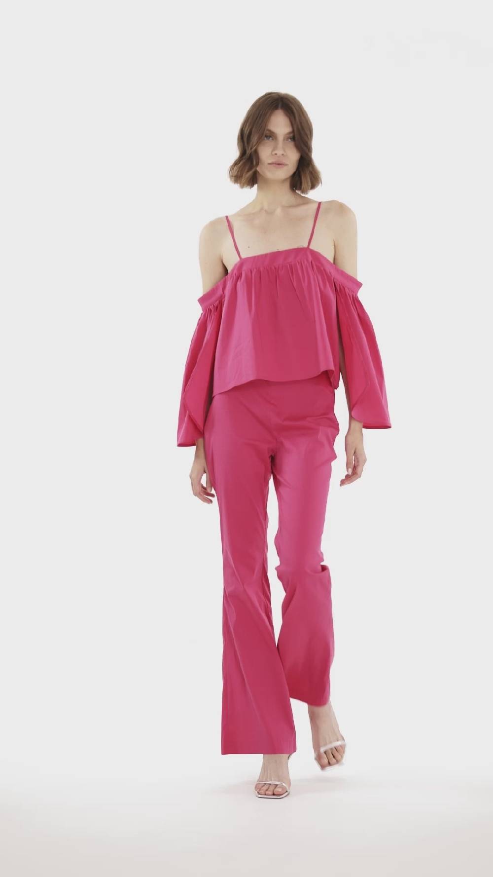 Jijil Blusa con scollo a barca e bretelle sottili Convenienza