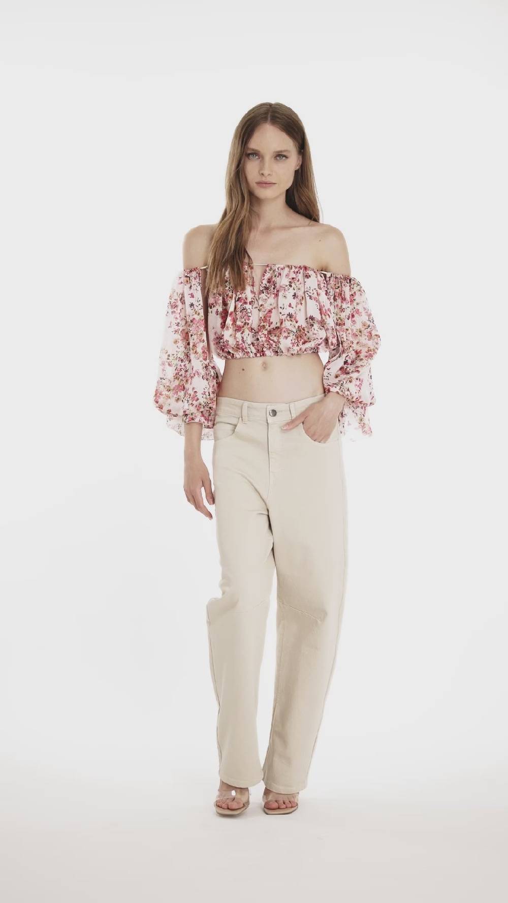 Jijil Pantalone in cotone Saldi