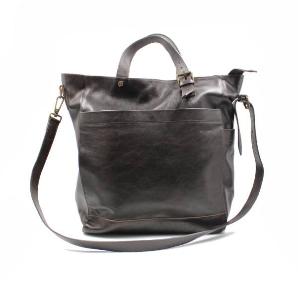 Kjøre Project Bridge Leather Handle Bag Vendita