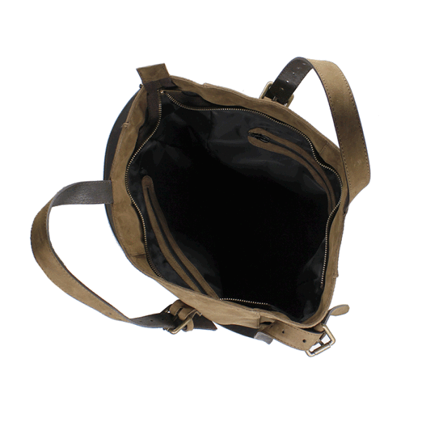 Kjøre Project Nubuck Leather Handle Bag Shopping online