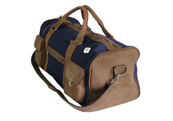 Kjøre Project Leather / Denim 25 Oz Travel Bag Fino Al -60%