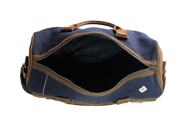 Kjøre Project Leather / Denim 25 Oz Travel Bag Fino Al -60%