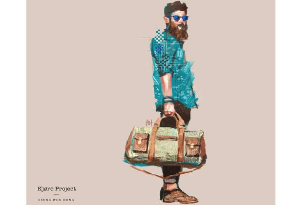 Kjøre Project Leather / Canvas Travel Bag Shopping Online