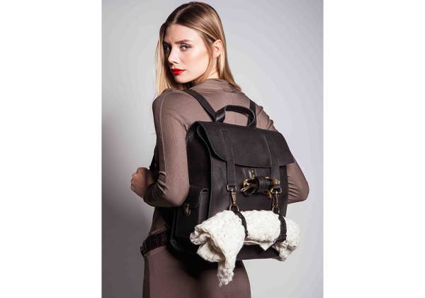 Kjøre Project Leather Black Goat In Vendita
