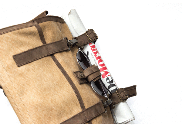 Kjøre Project Leather/Canvas Hazelnut Novità
