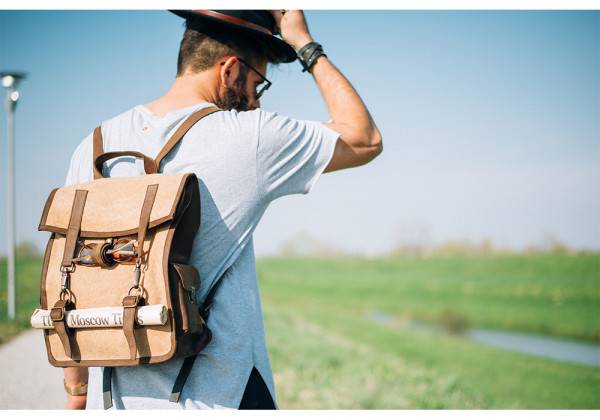 Kjøre Project Leather/Canvas Hazelnut Novità