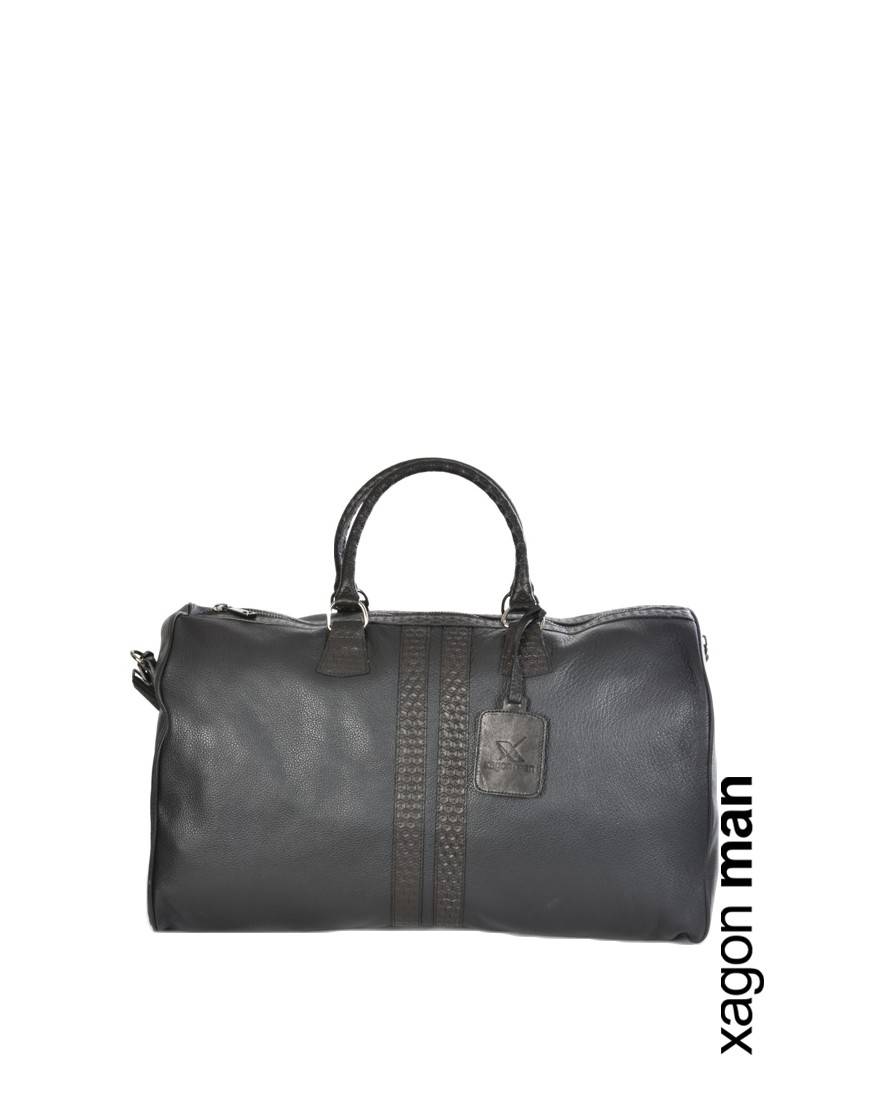﻿La haine inside us BORSA AM0200 Pelle Nero Italia