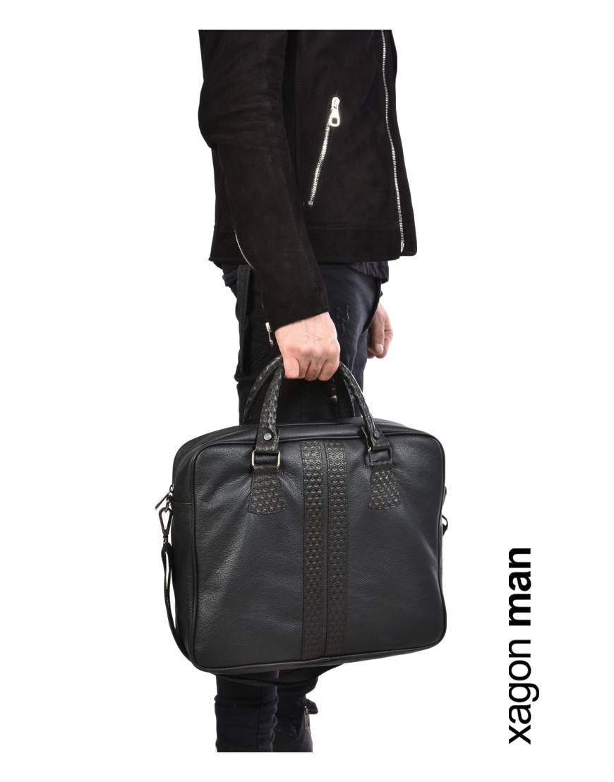 La haine inside us BORSA VELLUT Pelle Nero 2025