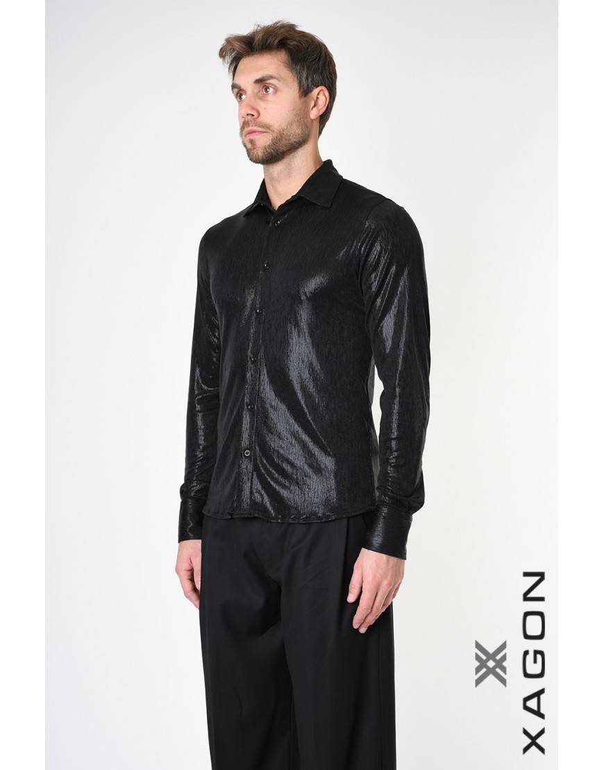 La haine inside us CAMICIA 2PLUREX Nero Vendita