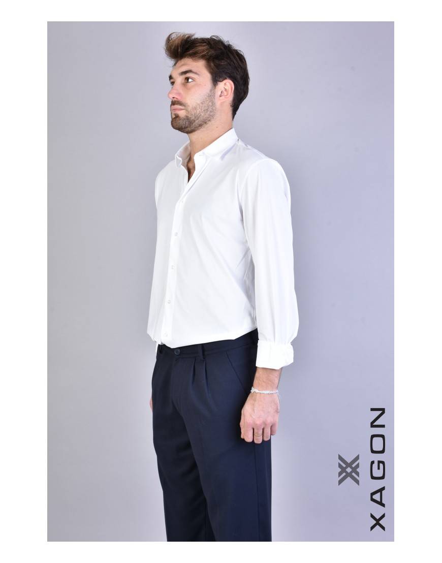 La haine inside us CAMICIA AVESPA Bianco Spedizione Gratuita