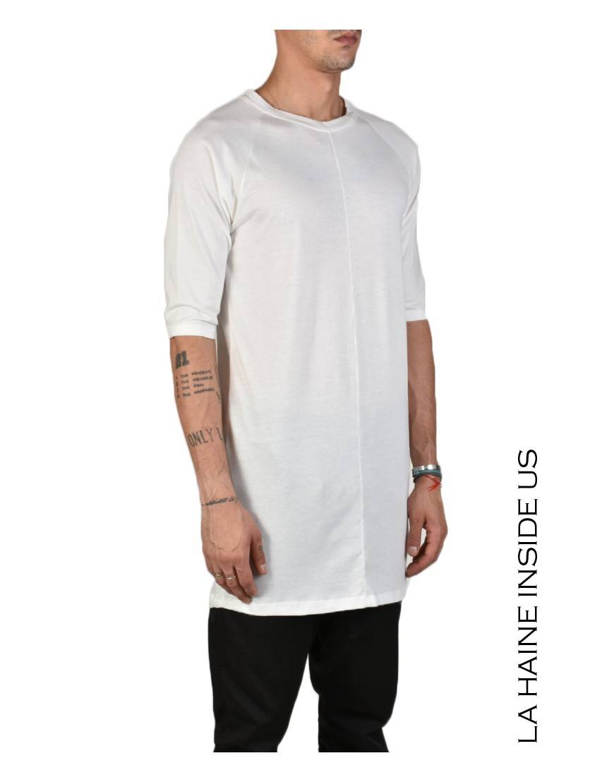 La haine inside us - PERMANENTE - 3M BASE T-SHIRT Versione Lunga Naturale Prezzo Ridotto