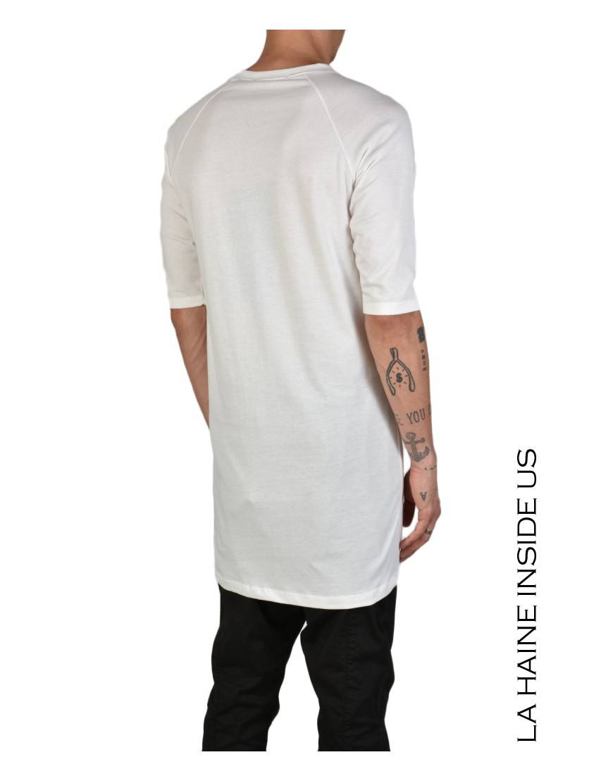 La haine inside us - PERMANENTE - 3M BASE T-SHIRT Versione Lunga Naturale Prezzo Ridotto