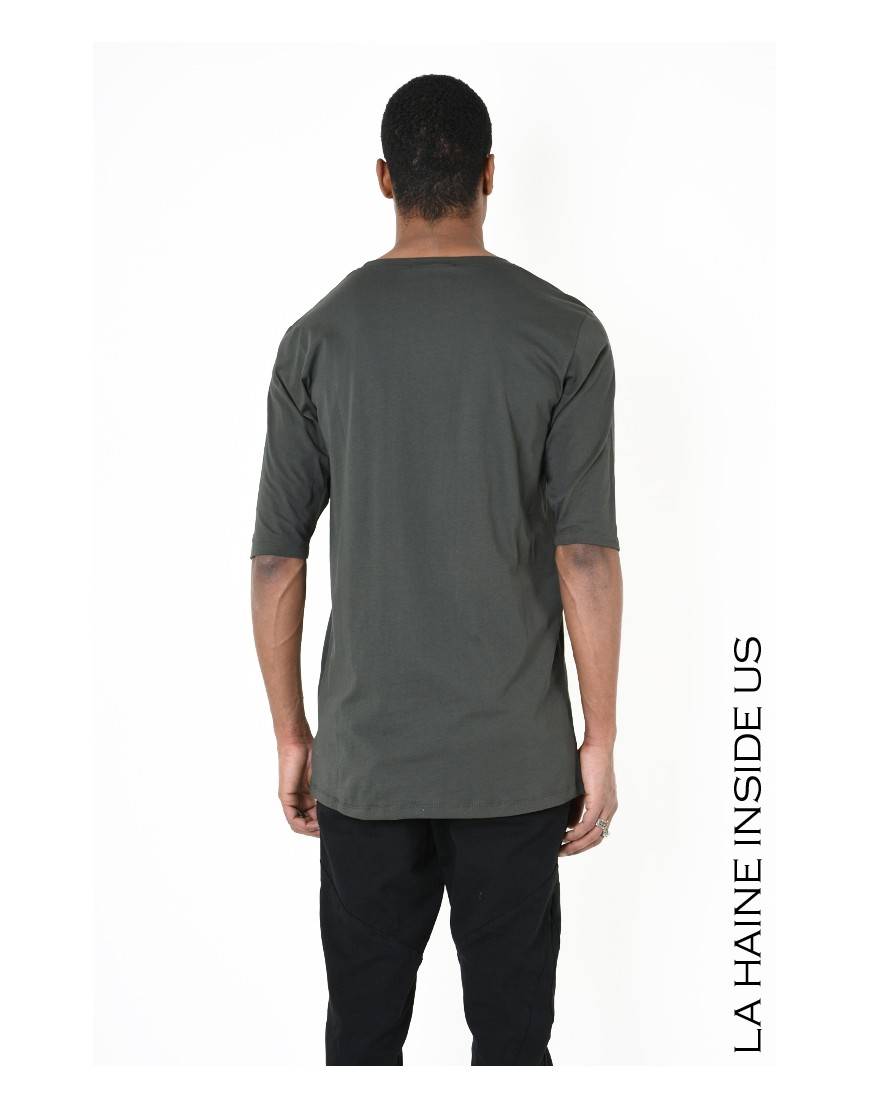 La haine inside us - PERMANENTE - 3M SEBAT T-SHIRT Regular Verde Offerta