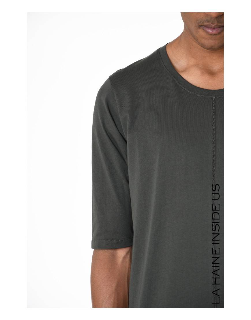 La haine inside us - PERMANENTE - 3M SEBAT T-SHIRT Regular Verde Offerta