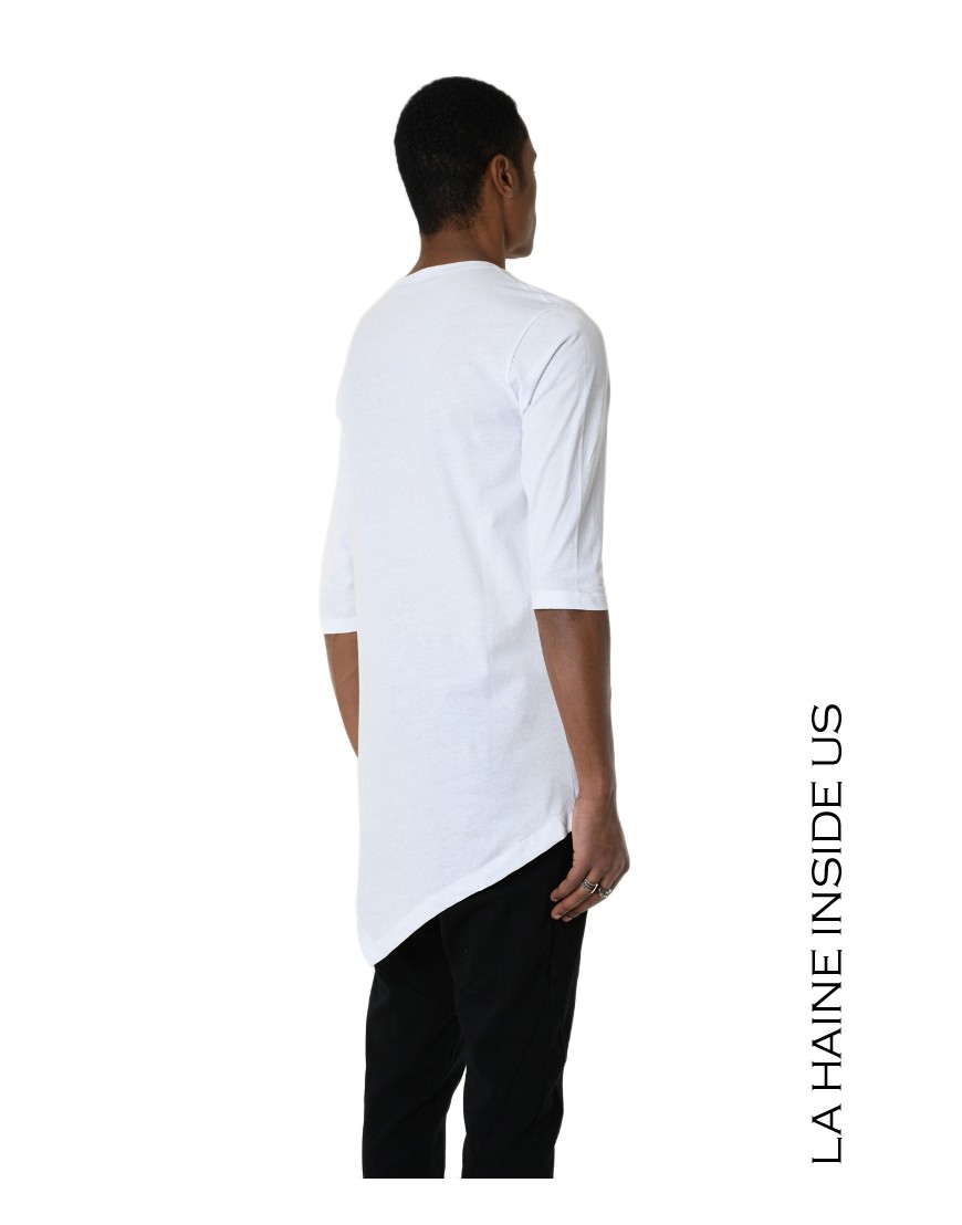 La haine inside us - PERMANENTE - 3M TABES T-SHIRT Bianco Economico