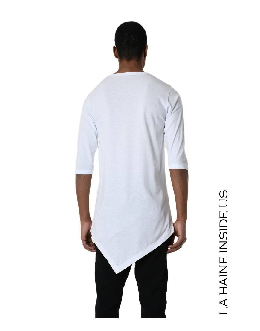 La haine inside us - PERMANENTE - 3M TABES T-SHIRT Bianco Economico