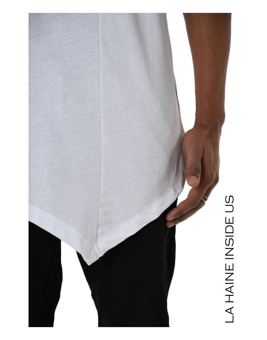 La haine inside us - PERMANENTE - 3M TABES T-SHIRT Bianco Economico