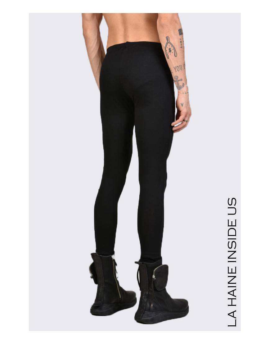La haine inside us - PERMANENTE - 3M TOBZ LEGGINGS Nero In Vendita