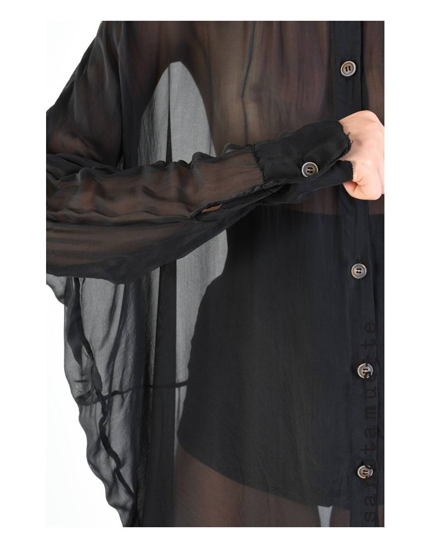 La haine inside us 9B SM306 CAMICIA Nero Nuovo