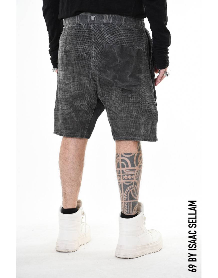 La haine inside us GUSSETS SHORT GRILLAGE PLOMB Promozione Limitata