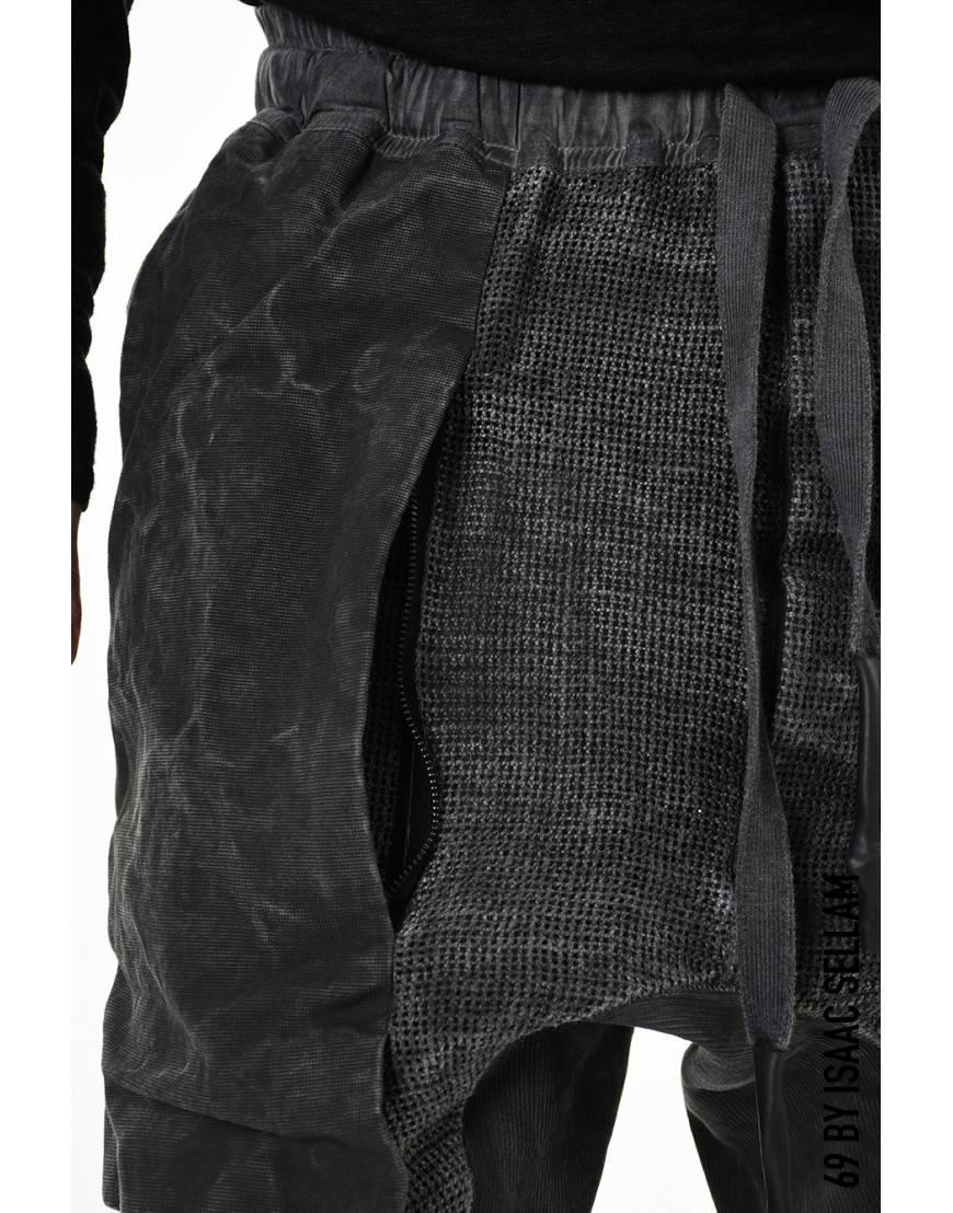 La haine inside us GUSSETS SHORT GRILLAGE PLOMB Promozione Limitata