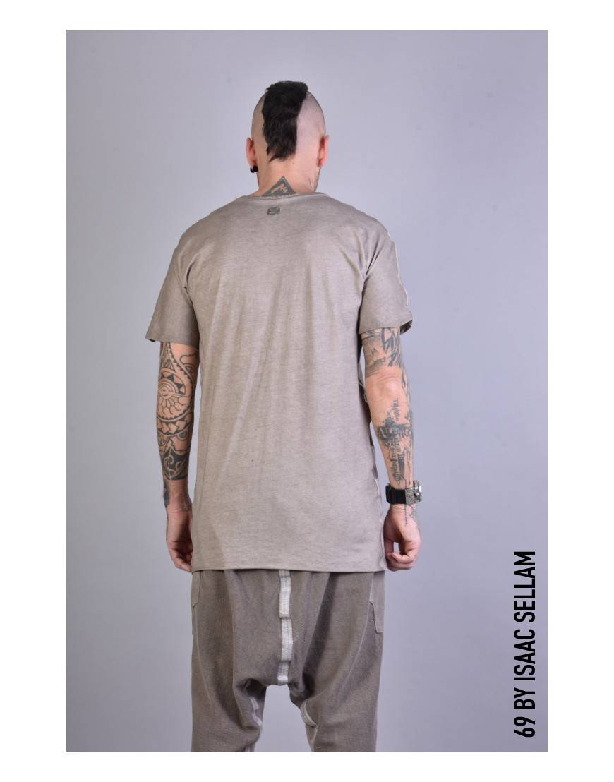 La haine inside us MISTER T-SHIRT BANDE J150 Taupe Presa
