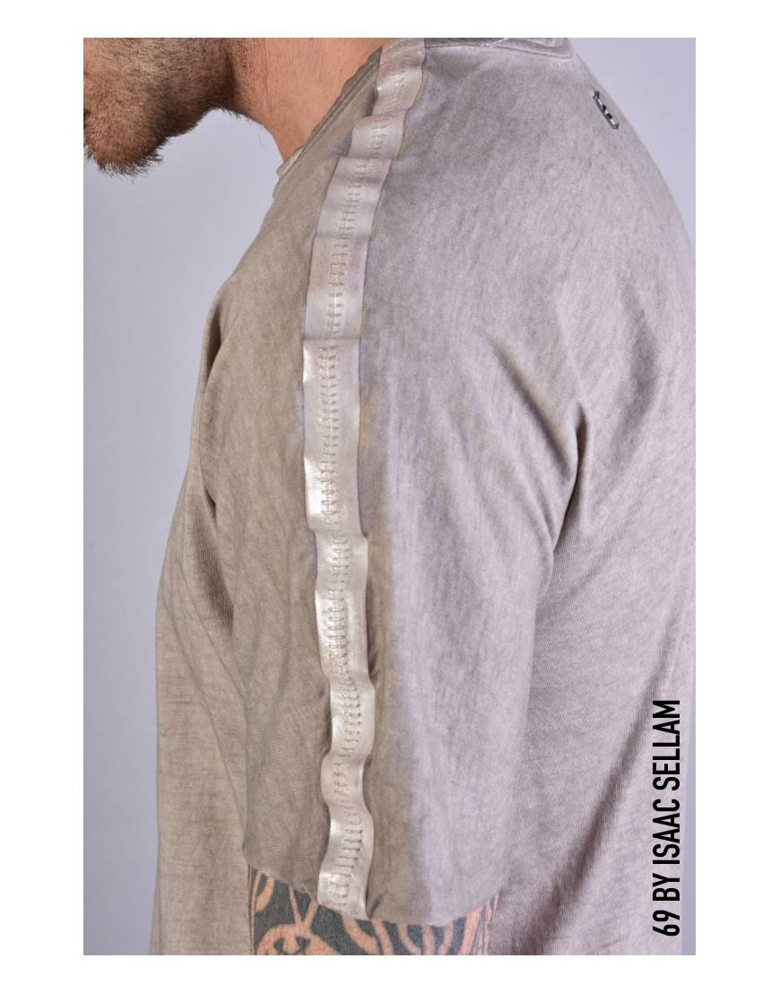 La haine inside us MISTER T-SHIRT BANDE J150 Taupe Presa