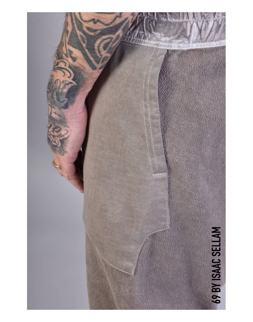 La haine inside us SHORT BANDE SPONGE Taupe Offerta