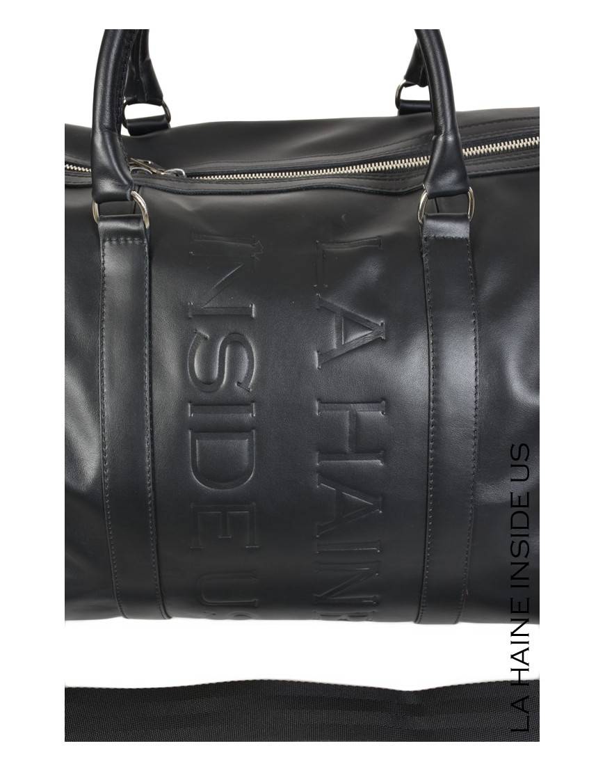 La haine inside us - PERMANENTE - 8L PRICOS BORSONE Pelle Nero Nuova