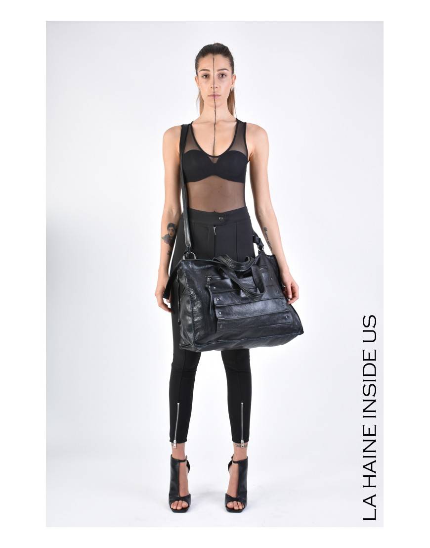 La haine inside us 3I LM168 BORSA UNISEX D Nero 2025