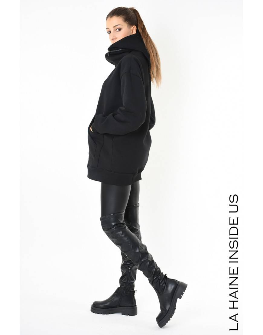 La haine inside us 3M LM201 FELPA UNISEX D Nero 2025