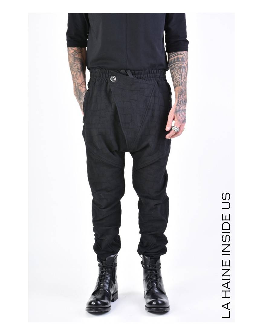 La haine inside us 3B LM133 PANTALONE Nero Qualità