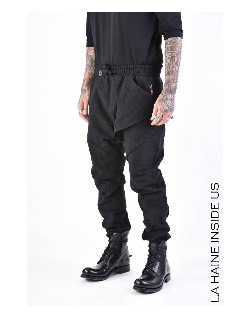 La haine inside us 3B LM133 PANTALONE Nero Qualità