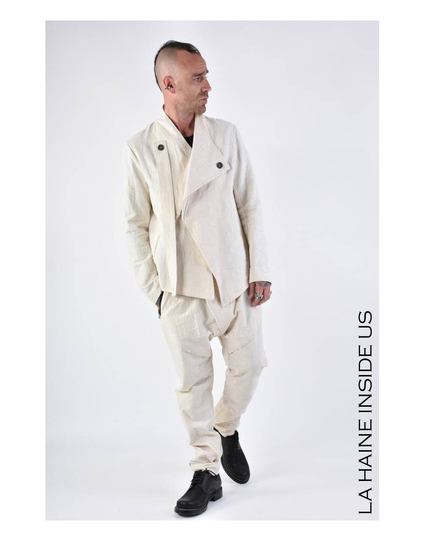 La haine inside us 3B LM134 GIACCA Ecru Vendita
