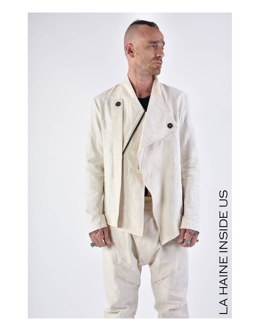 La haine inside us 3B LM134 GIACCA Ecru Vendita