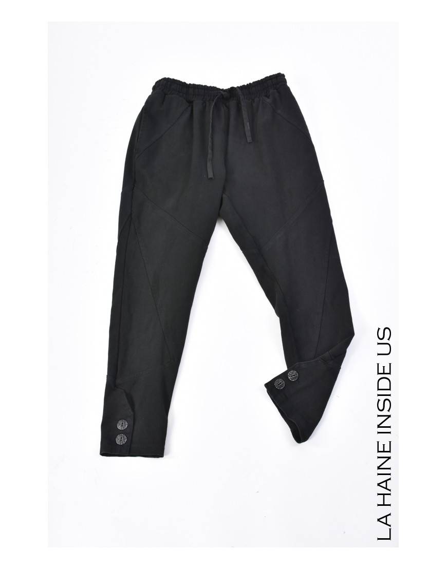La haine inside us 3B LM145 PANTALONE Nero Acquista Ora