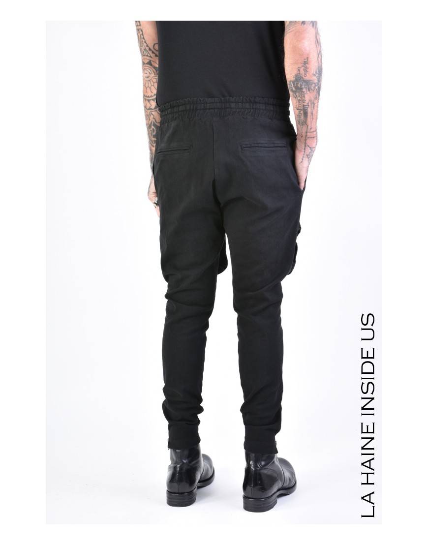 La haine inside us 3B LM146 PANTALONE Nero Consegna Veloce
