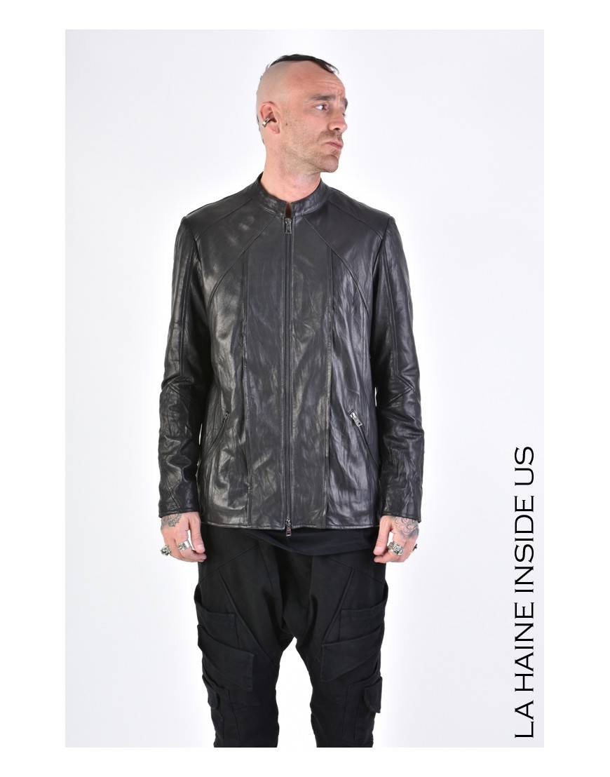 La haine inside us 3B LM161 GIUBBINO PELLE Nero Shopping Online