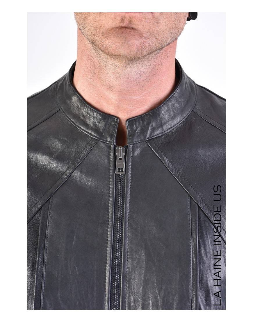 La haine inside us 3B LM161 GIUBBINO PELLE Nero Shopping Online