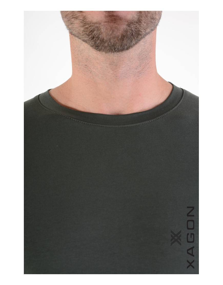 La haine inside us T-Shirt MD1012 Verde Promozione Limitata