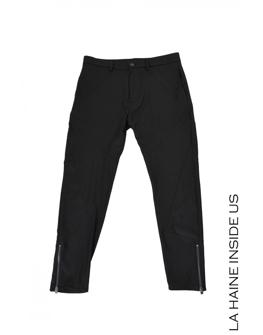 La haine inside us 3B LM198 PANTALONE Nero Prezzo Ridotto