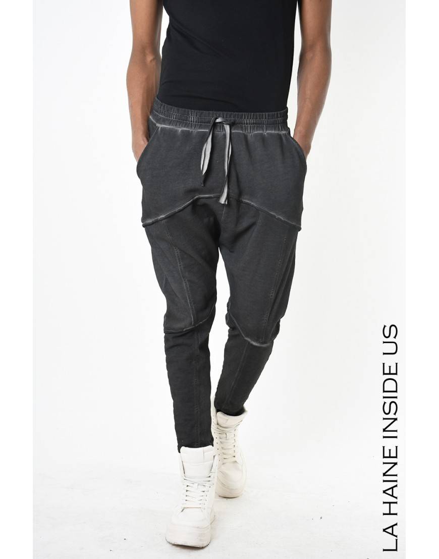 La haine inside us 3B LM199 PANTALONE Nero Sottocosto