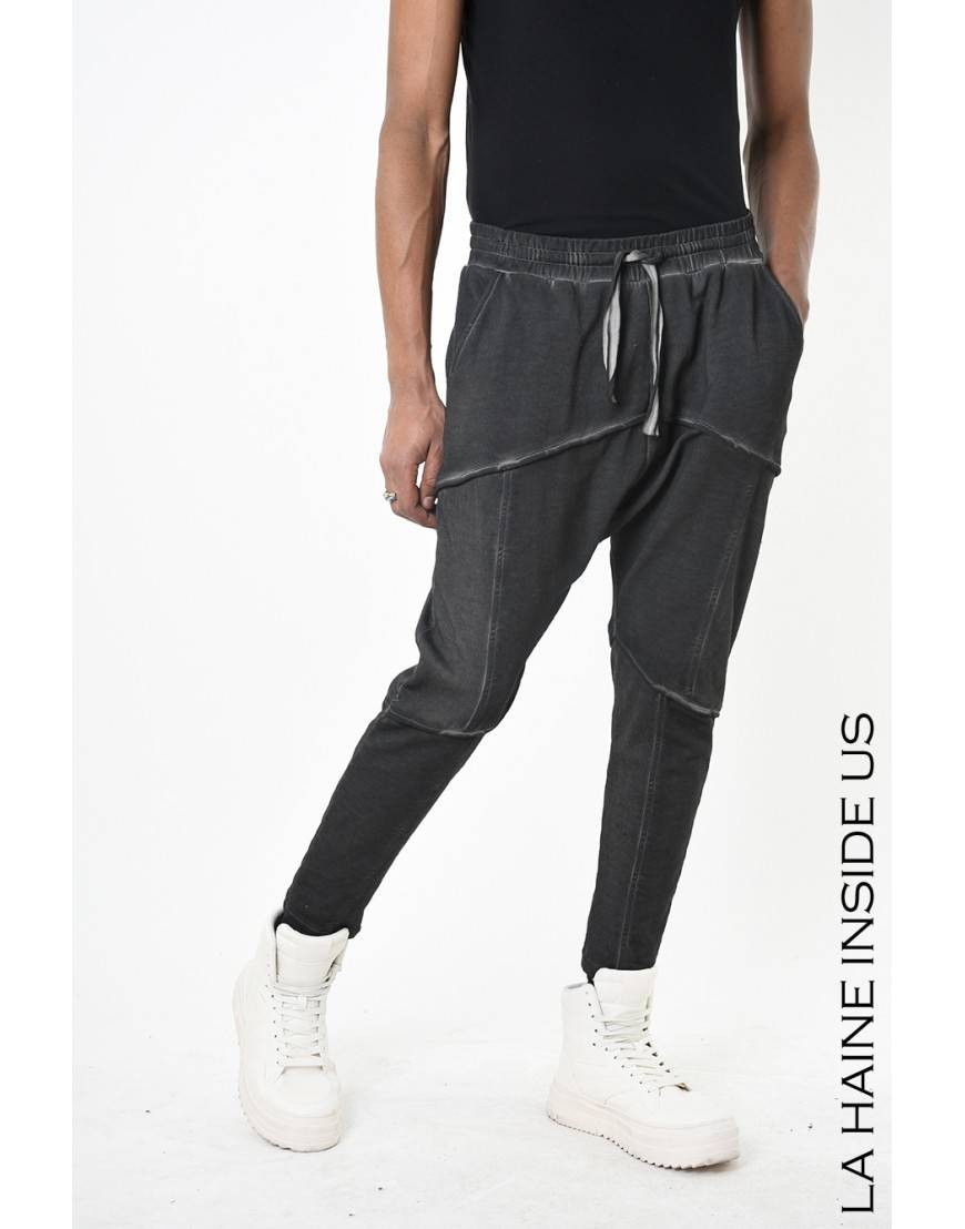La haine inside us 3B LM199 PANTALONE Nero Sottocosto